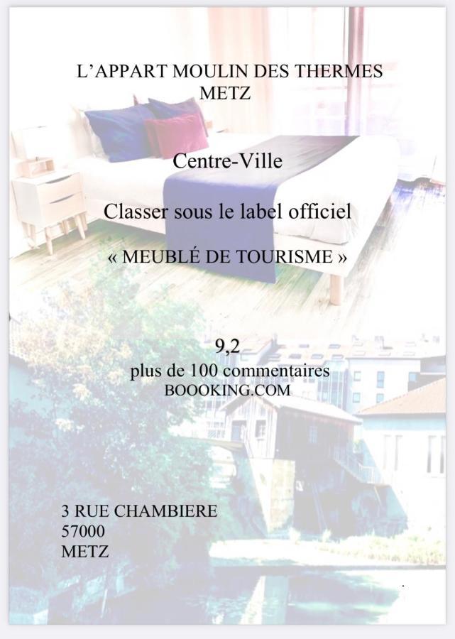 L'Appart Moulin Des Thermes Metz Ngoại thất bức ảnh